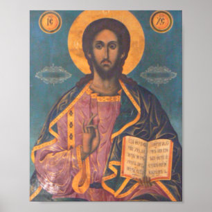 Jesus Kristus Porträtt Poster