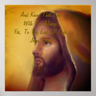 Jesus Kristus Poster