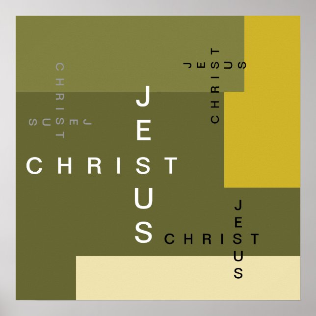 Jesus Kristus Poster (Framsidan)