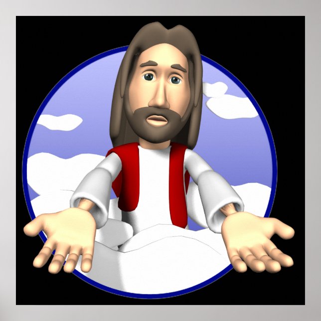 Jesus Kristus Poster (Framsidan)