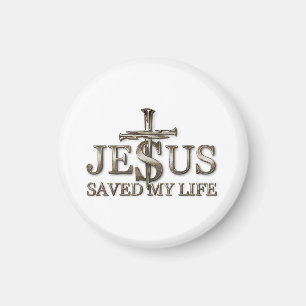 Jesus Kristus räddade mitt livstidsgåva till kvinn Magnet