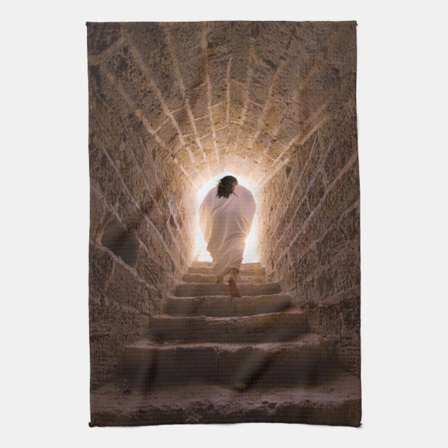 Jesus Kristus rekurage Kökshandduk (Vertikal)