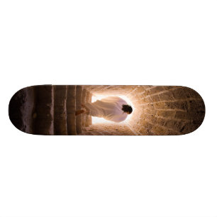 Jesus Kristus rekurage Mini Skateboard Bräda 18,5 Cm
