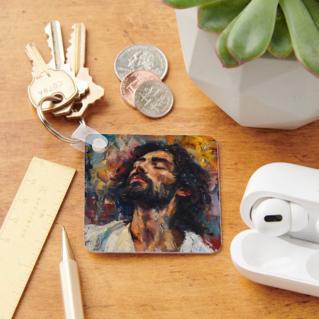 Jesus Kristus Religion Nyckelring (Skrivbord)