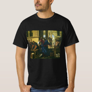 Jesus Kristus rensar templet T Shirt
