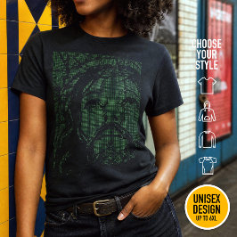 Jesus Kristus Retro Nörd Techno Ascii Konst 80s Sp T Shirt