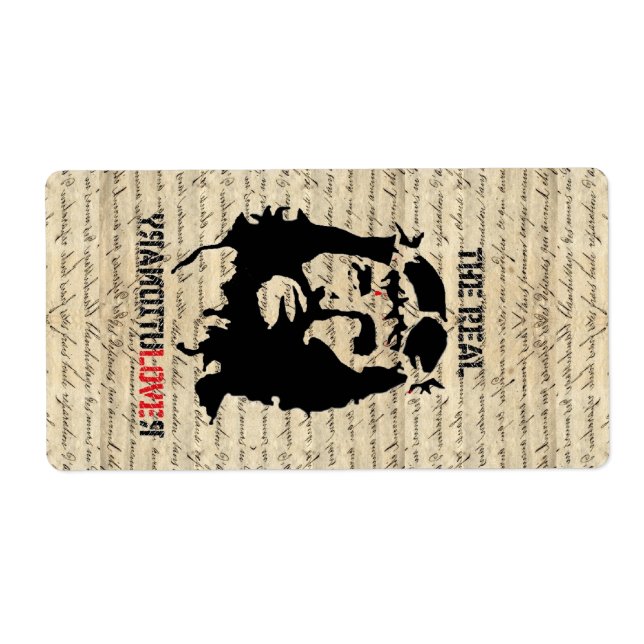 Jesus Kristus revolutionär Fraktsedel (Framsidan)