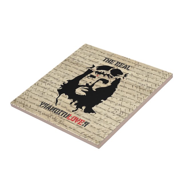 Jesus Kristus revolutionär Kakelplatta (Sidan)