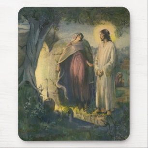 Jesus Kristus Risen av Grav av ML Greer Musmatta