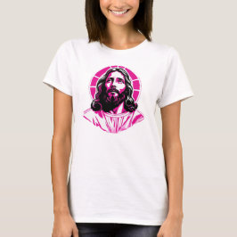 Jesus Kristus Rosa Passover Påsk julgåva T Shirt