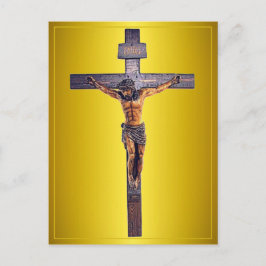 Jesus Kristus, Savior Crucifix Vykort