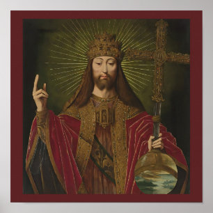 Jesus Kristus Savior från World Benson Poster