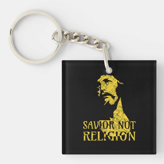 Jesus Kristus - Savior Not Religion (Framsidan)