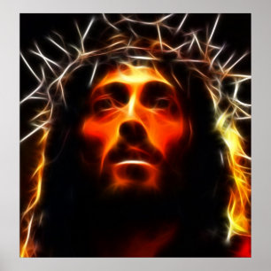 Jesus Kristus Savior Poster