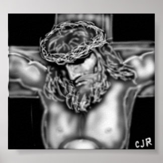 Jesus Kristus Savior Poster