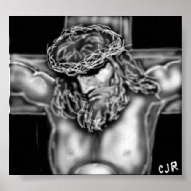 Jesus Kristus Savior Poster (Framsidan)