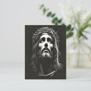 Jesus Kristus Saviors orubbning Vykort