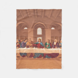 Jesus Kristus sista livsuppehåll Fleecefilt