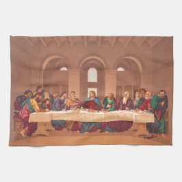 Jesus Kristus sista livsuppehåll Kökshandduk