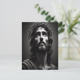 Jesus Kristus skonsamma utställning av Mercy Vykort