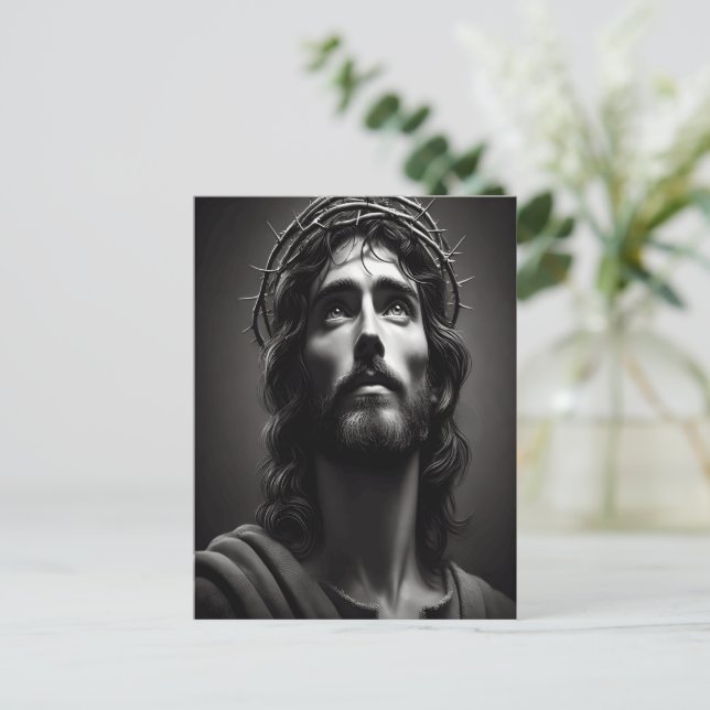 Jesus Kristus skonsamma utställning av Mercy Vykort (Stående Fram)