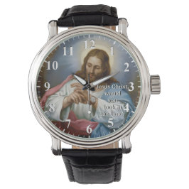 Jesus Kristus skulle du titta på tiden - Jesus Armbandsur