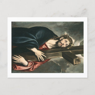 Jesus Kristus som bär Kor Helg Vykort