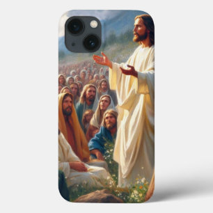 Jesus Kristus som predikar för massorna