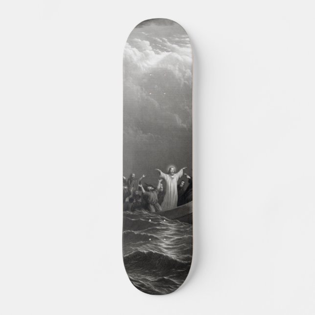 Jesus Kristus stillar Tempest Skateboard Bräda 21,5 Cm (Framsida)