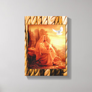 Jesus Kristus Stretched Kanvastryck Canvas