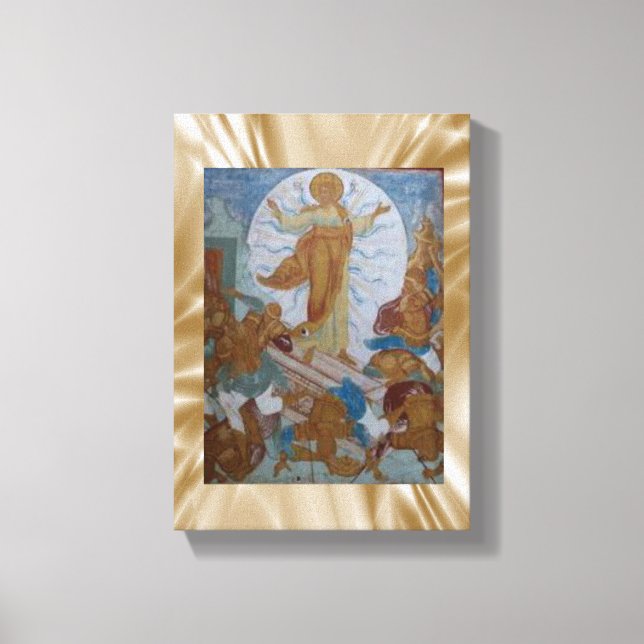 Jesus Kristus Stretched Kanvastryck Canvas (Framsida)