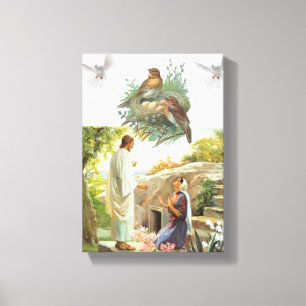 Jesus Kristus Stretched Kanvastryck Canvas