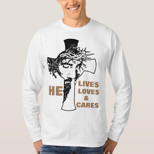 Jesus Kristus T Shirt (Framsida)