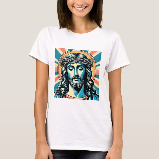 Jesus Kristus T Shirt (Framsida)