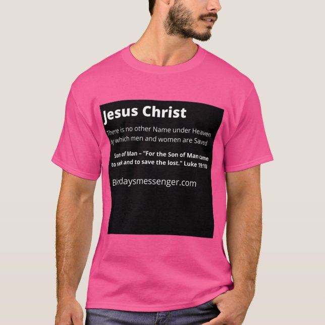 Jesus Kristus T Shirt (Framsida)