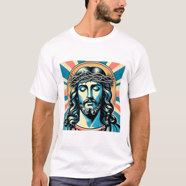 Jesus Kristus T Shirt (Framsida)