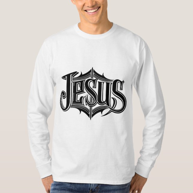 Jesus Kristus T Shirt (Framsida)
