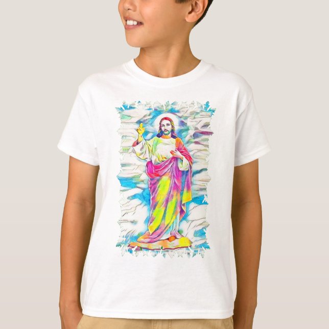 Jesus Kristus T Shirt (Framsida)