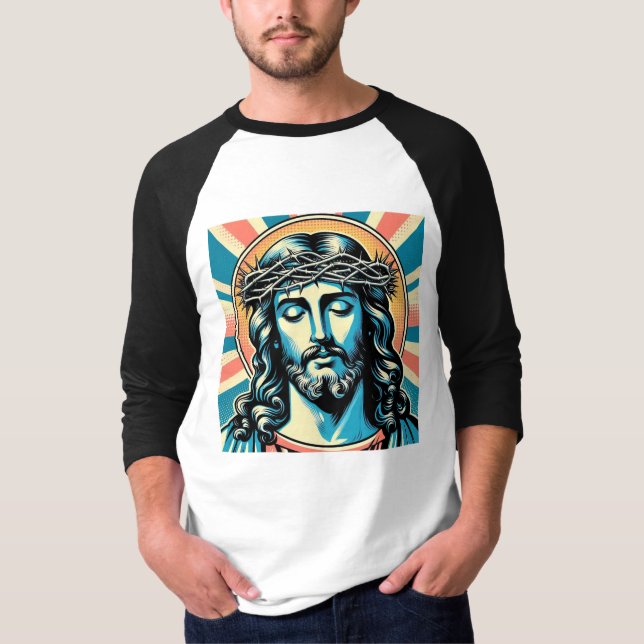 Jesus Kristus T Shirt (Framsida)