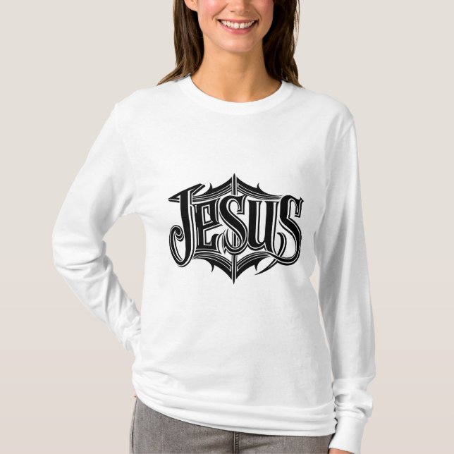 Jesus Kristus T Shirt (Framsida)