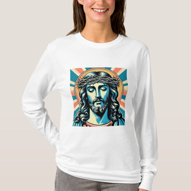 Jesus Kristus T Shirt (Framsida)