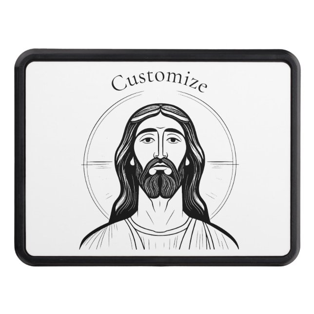 Jesus Kristus Thunder_Cove Dragkroksskydd (Framsidan)