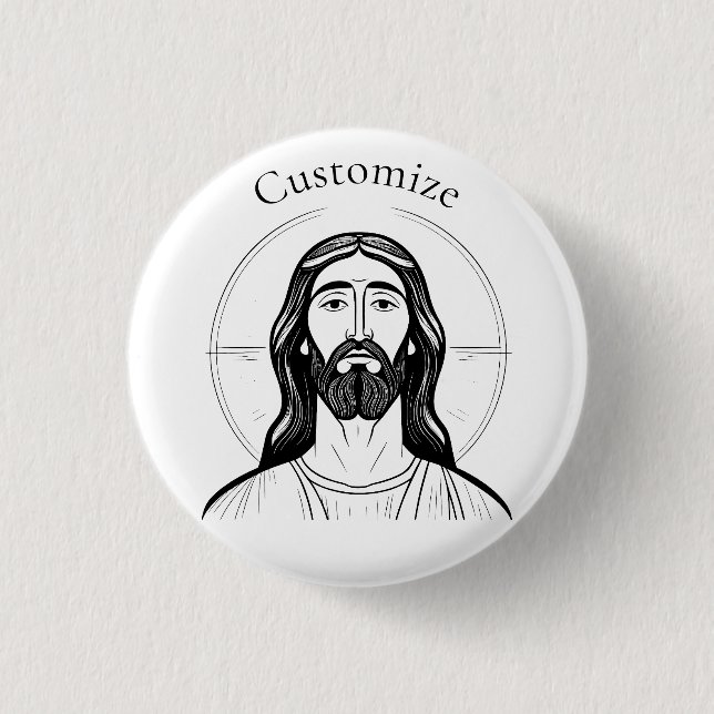 Jesus Kristus Thunder_Cove Knapp (Framsida)