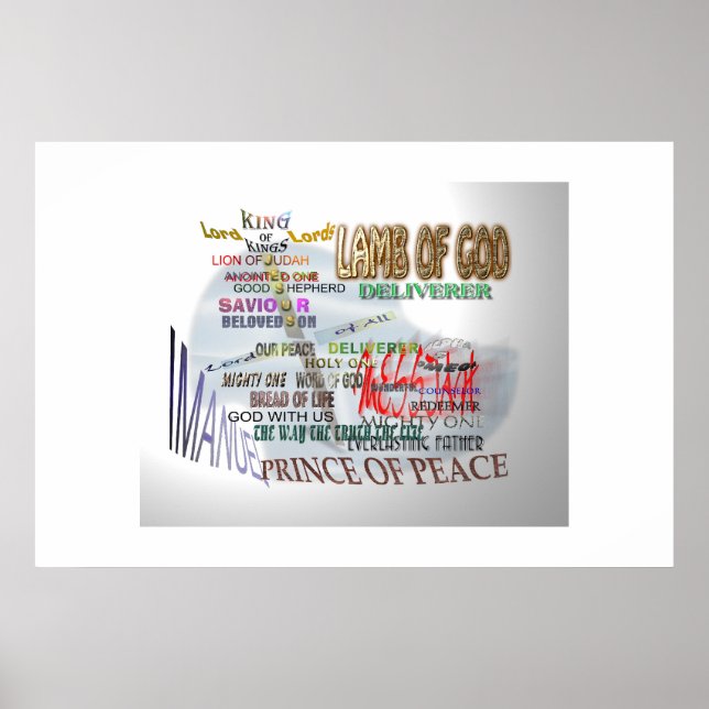 Jesus Kristus titel Poster (Framsidan)