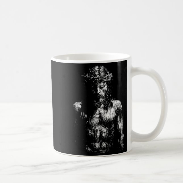 Jesus Kristus törnekrona Kaffemugg (Höger)