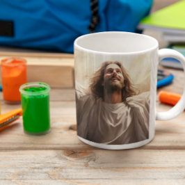 Jesus Kristus universell Kärlek 7 Kaffemugg