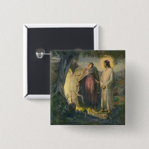 Jesus Kristus uppstånden vid graven av ML Greer Knapp