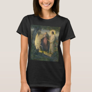 Jesus Kristus uppstånden vid graven av ML Greer T Shirt