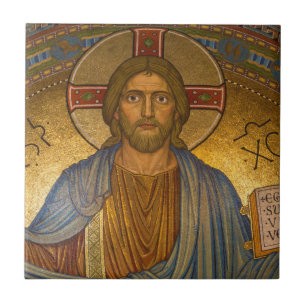 Jesus Kristus - vacker kristen konst Kakelplatta
