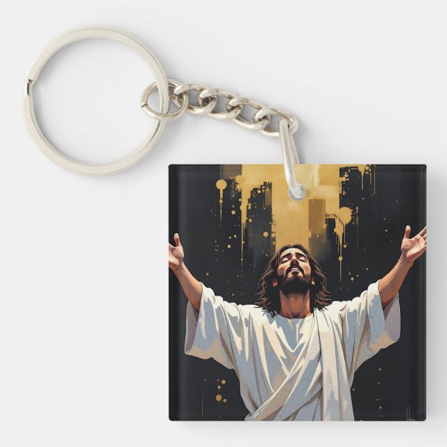 Jesus Kristus Vår Frälsare | Svart och Guld (Framsidan)